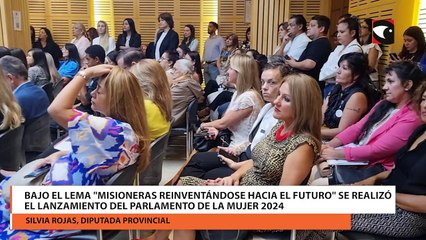 Bajo el lema "Misioneras reinventándose hacia el futuro" se realizó el lanzamiento del Parlamento de la Mujer 2024