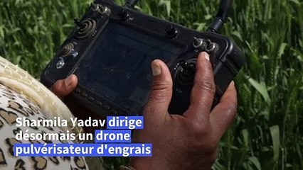En Inde, les "drone sisters" pilotent l'agriculture et le changement social