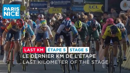 Last Km - Stage 5 - Paris-Nice 2024