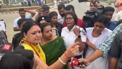 CBI-এর খাঁচাবন্দি 'বাঘ', তাও নো-এন্ট্রি! সন্দেশখালি যেতে ফের বাধায় BJP মহিলা মোর্চা