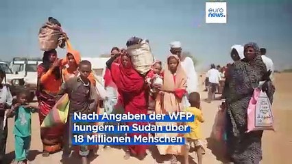 Welternährungsprogramm: Im Sudan droht die "größte Hungerkrise der Welt"