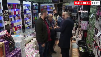 Mansur Yavaş, Etimesgut'ta esnaf ziyaretinde konuştu
