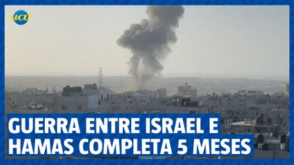 Guerra entre Israel e Hamas completa 5 meses sem previsão de trégua