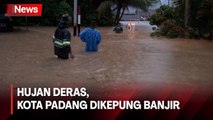 Kota Padang Dikepung Banjir Usai Hujan Deras, 11 Kecamatan Terendam