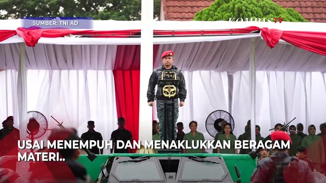 Kasad Maruli Simanjuntak Terima Brevet Anti Teror Kehormatan Usai Sukses Taklukkan Materi Gultor