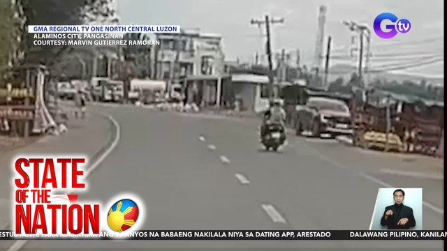 STATE OF THE NATION PART 1: Inararo ng pickup; Sextortion ng nagpanggap na estudyante; atbp