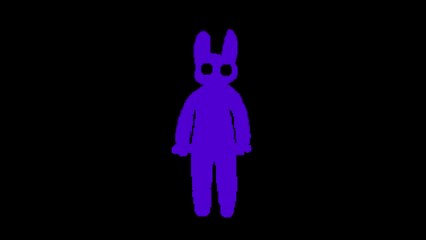 purple bunny