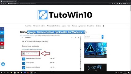 ➕ Como AGREGAR CARACTERÍSTICAS OPCIONALES en WINDOWS 10 FÁCIL y RÁPIDO