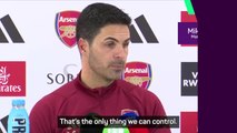Who does Arteta want to win between Liverpool and Manchester City?