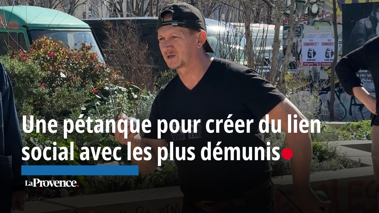 "On se sent moins exclus" : une pétanque pour créer du lien social avec les plus démunis