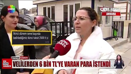 Ankara'da anaokulunda bağış skandalı