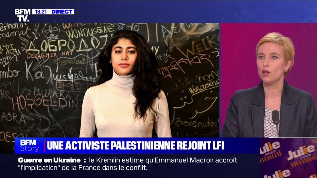 L'idée est d'avoir un symbole sur ce sujet que nous portons : Clémentine Autain réagit à la présence de l'activiste franco-palestinienne Rima Hassan sur la liste LFI aux européennes