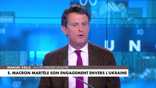 Manuel Valls : «Notre destin, celui de la France, de l'Europe et du monde occidental est lié à celui de l'Ukraine»
