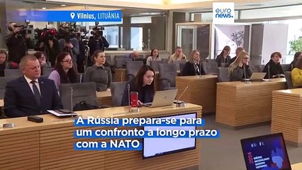 Serviços secretos da Lituânia: "Rússia prepara-se para um confronto a longo prazo com a NATO"