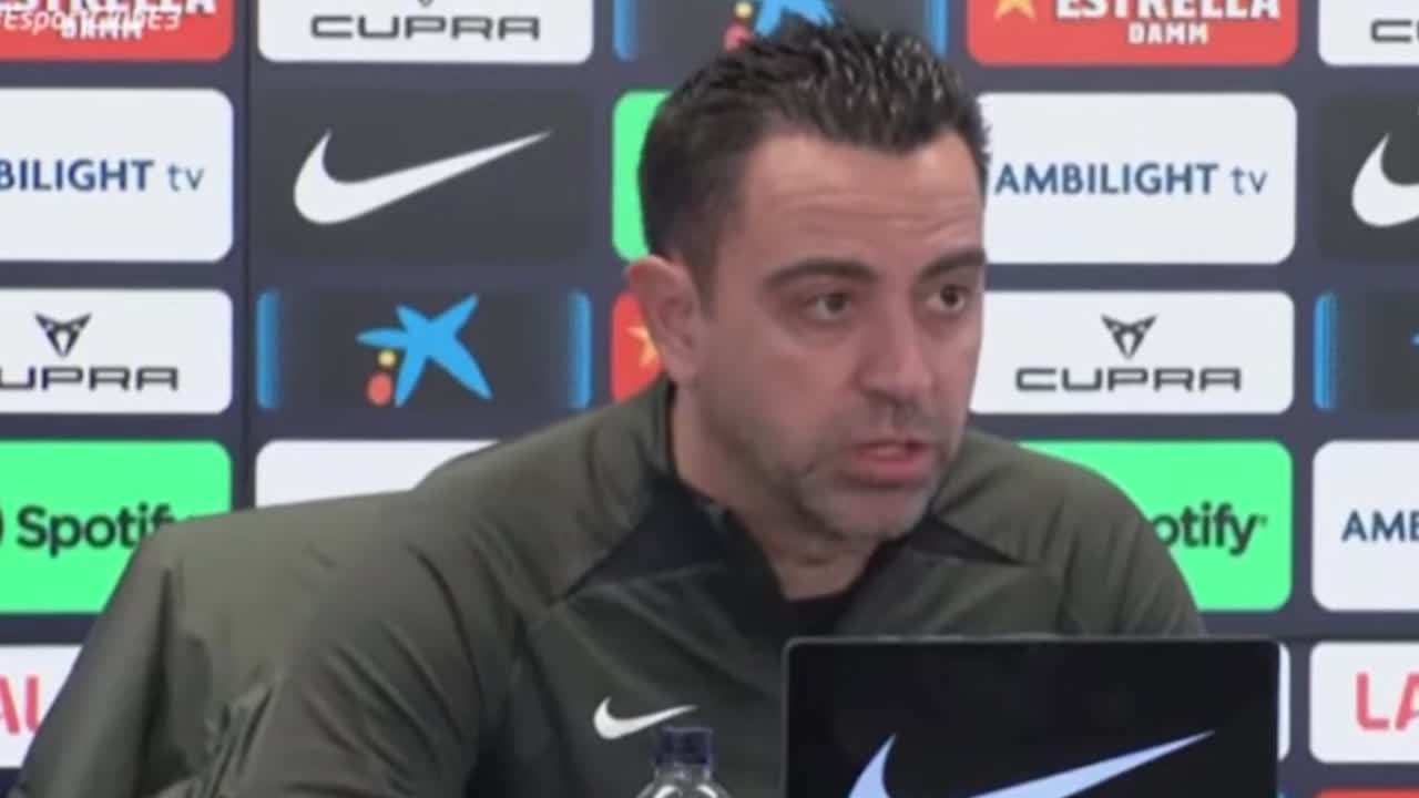 Xavi sigue pensando que hay posibilidades de ganar LaLiga