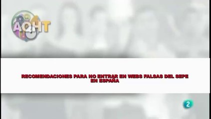 RECOMENDACIONES PARA NO ENTRAR EN WEBS FALSAS DEL SEPE EN ESPAÑA