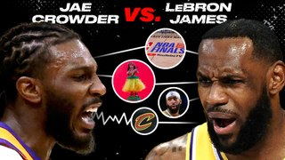 LeBron James and Jae Crowder beefed in playoff battles