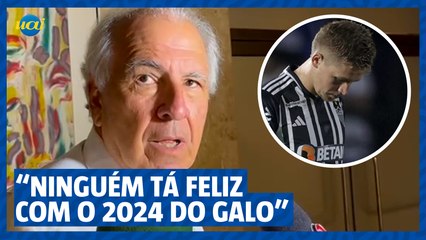 Rubens Menin responde sobre o desempenho do Atlético em 2024