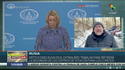 Rusia trabaja para reforzar la seguridad de las elecciones en el extranjero