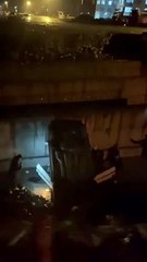 Otomobil menfeze düştü 6 yaralı