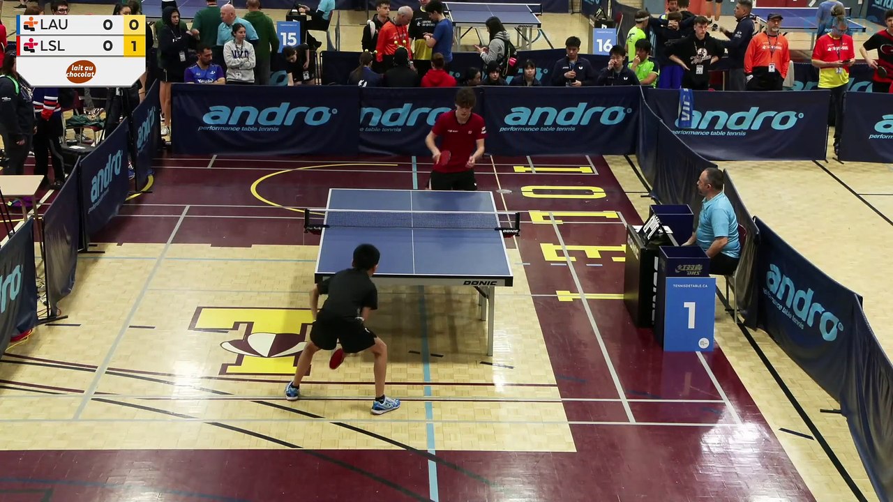 2024/03/07 - Tenis de table - 1er Match -  LSL vs LAU