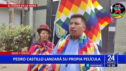 Pedro Castillo: Dirigente de Puno confirma que expresidente tendrá su propia película