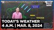Today's Weather, 4 A.M. | Mar. 8, 2024