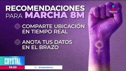 Recomendaciones para la marcha del 8M