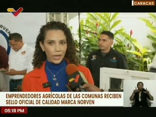 Caracas | Emprendedores agrícolas reciben reconocimiento de máxima calidad de la marca Norven