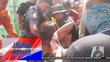 Ilang residenteng nakapila para kumuha ng financial assistance, nahimatay | UB