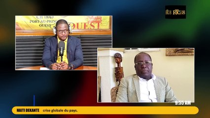 Nader Joiséus kwè tout sektè dwe patisipe nan diskisyon yo pou pèmèt kriz la rezoud tout bon vre.