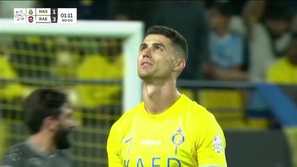Al-Nassr - Ronaldo touche du bois et passe proche d'un doublé extraordinaire