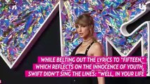 Taylor Swift's 'Fifteen' Mash-Up Cuts Lyric About Dating a Football Player