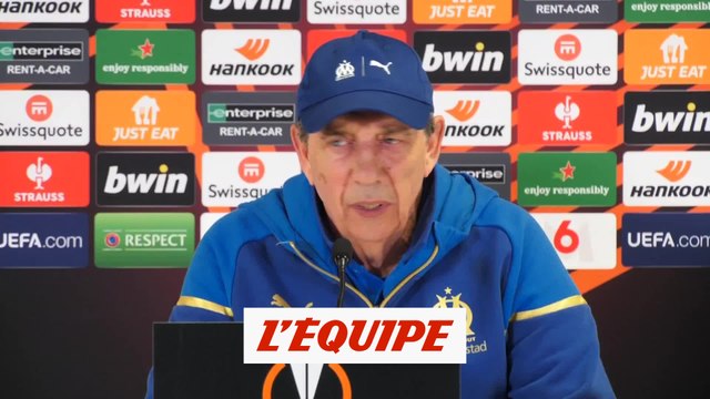 Gasset : «On a pris une option» - Foot - Ligue Europa - OM