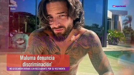 Maluma denuncia malos tratos en un restaurante