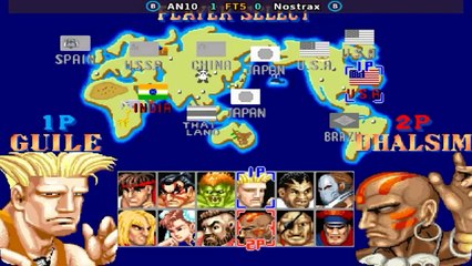 Street Fighter II'_ Champion Edition - AN10 vs Nostrax FT5