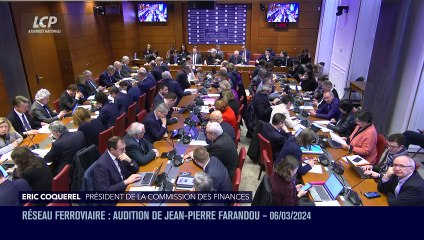 Audition à l'Assemblée nationale - Situation de la SNCF : Audition de Jean-Pierre Farandou - 06/03/2024