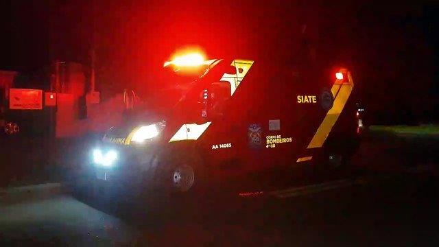 Siate é acionado para atender acidente de trânsito na Avenida das Pombas com Rua Bem-te-vi