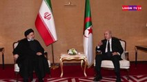 الرسالة السياسية للرئيس الإيراني إلى المغرب عبر تلفزيون الجزائر The Iranian President's political message to Morocco on Algeria TV