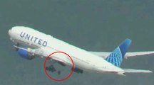 ビデオ: ボーイング社がサンフランシスコで離陸中にタイヤを失い、地上に損傷を与える