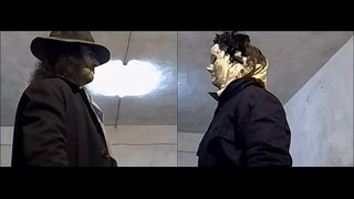 michael myers  face to face with the undertaker!