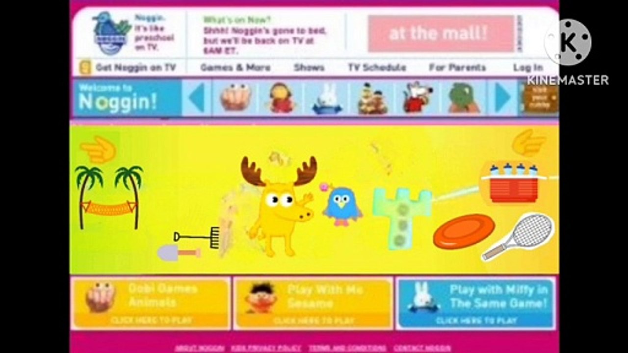 Noggin Website Banner: Summer: (2003-2005)