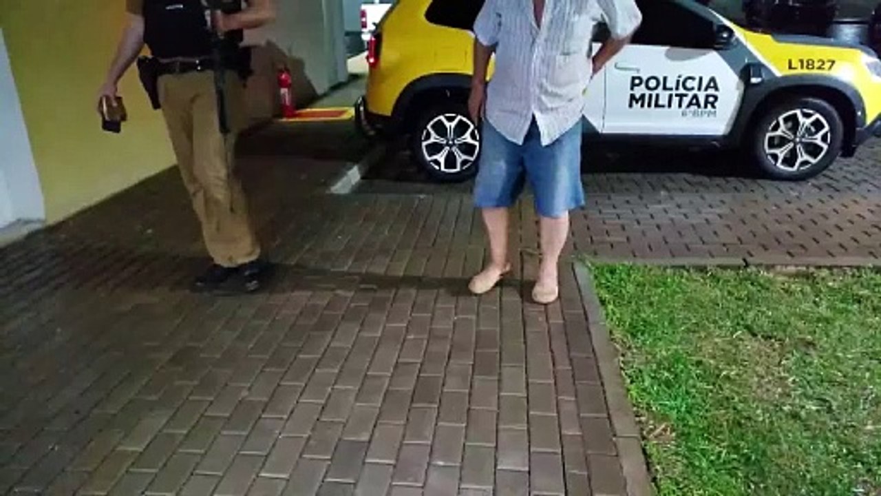 Idoso embriagado é preso com espingarda em Matelândia