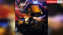 Çatalca'da hafriyat kamyonu ile otomobil çarpıştı: 5 yaralı