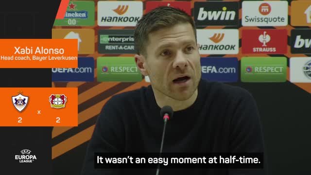 Alonso praises Leverkusen mentality as unbeaten streak continues