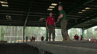 US Marine Recruits Learn Marine Corps Martial Arts (MCMAP)