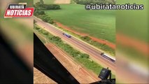 Operação cinematográfica intercepta dois ônibus com contrabando na região de Goioerê