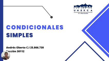 Condicionales simples