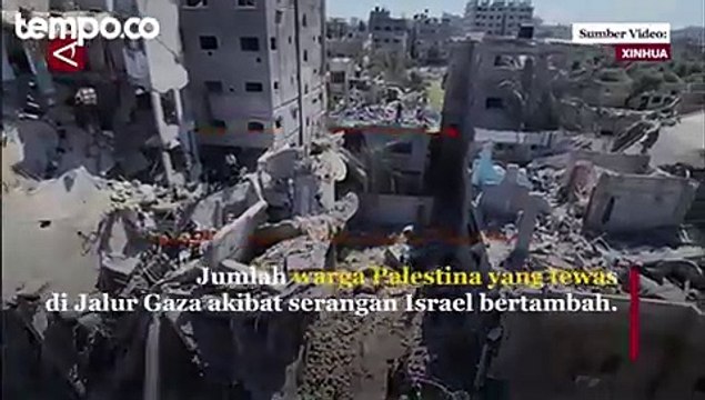 Korban Tewas Warga Palestina Terus Bertambah, Total 30.717