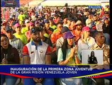 Pdte. Nicolás Maduro inaugura la primera zona juventud de la Gran Misión Venezuela Joven